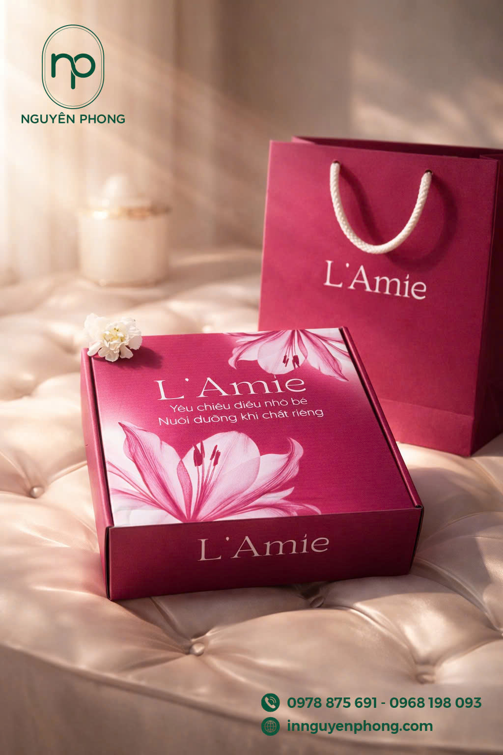 Hộp carton sóng đựng mỹ phẩm đẹp gây ấn tượng